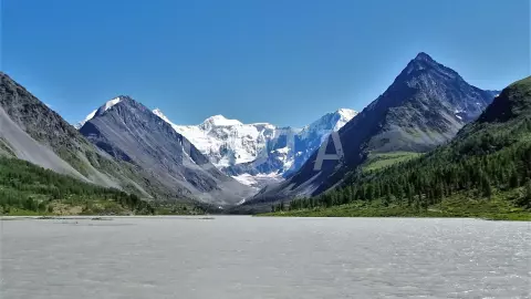Пеший поход к Белухе с вьючными лошадьми - фото 1
